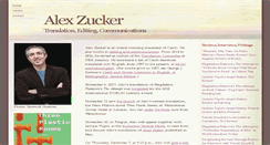 Desktop Screenshot of alexjzucker.com